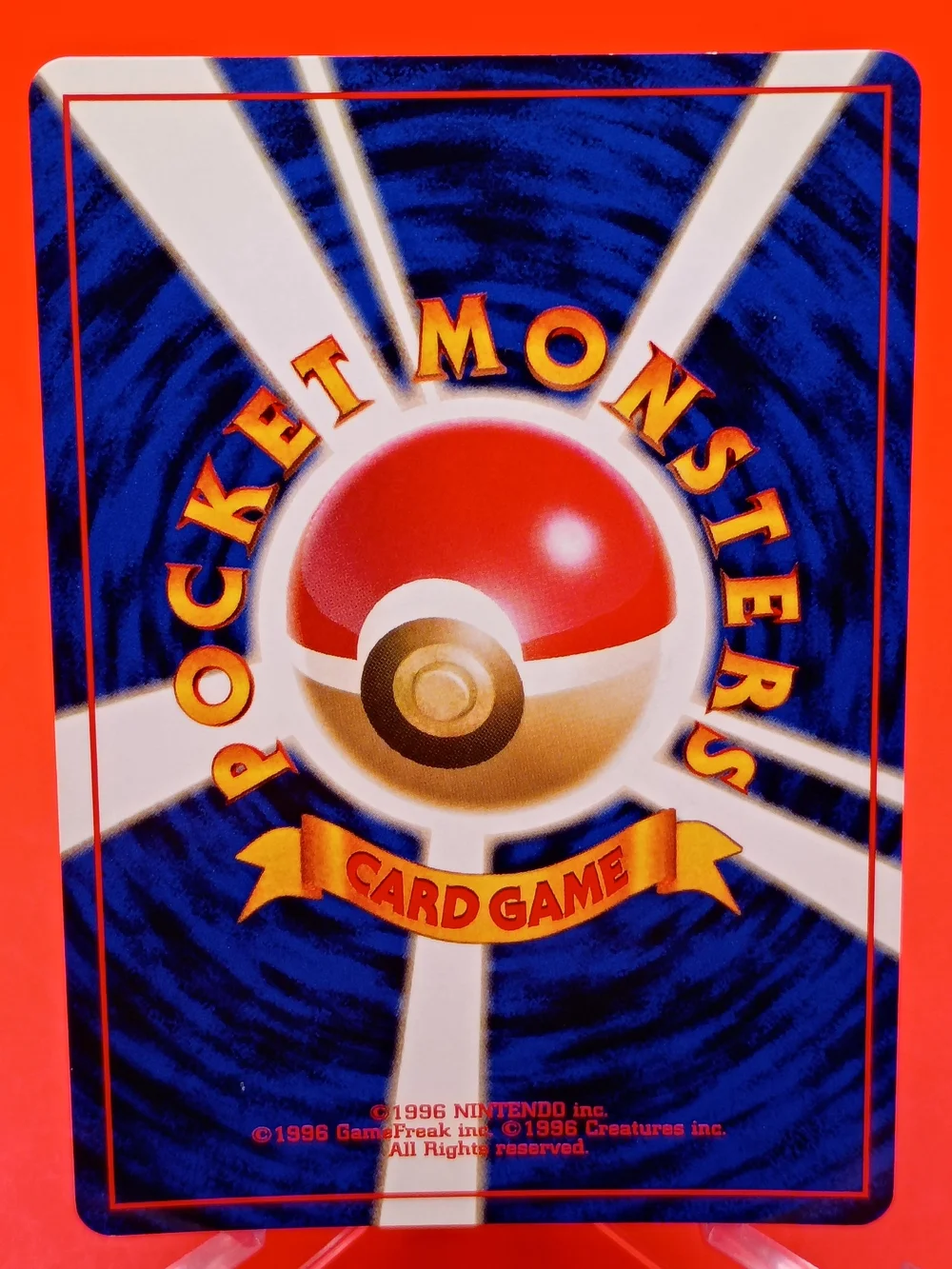 Rocket’s Scyther No.123 Leaders’ Stadium LP Old Back Japanese Pokémon TCG